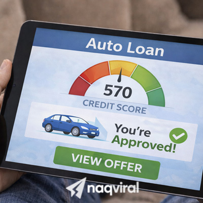 Compare auto loan 570 credit score options!