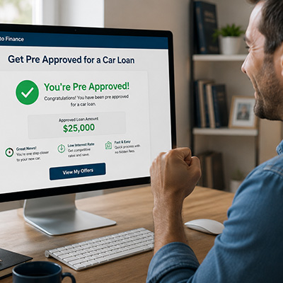how to get pre approved for a car loan
