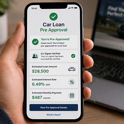 how to get pre approved for a car loan