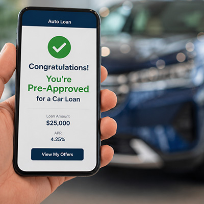 how to get pre approved for a car loan